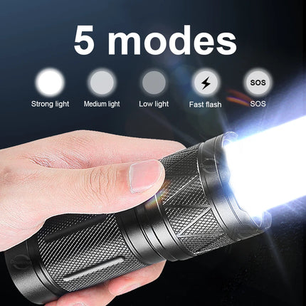 2026 NEW LED Handheld Flashlight Ultra-Bright 780000000LM 15000mAh USB Rechargeable High Strong Power Led Tactical Lantern