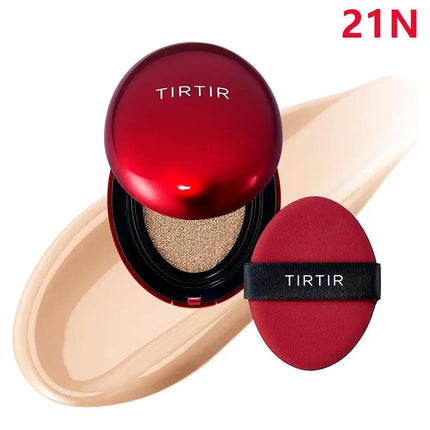 TIRTIR Cushion Foundation Lightweight Lasting Sunscreen Air Cushion Moisturizing Nourishing Long Lasting Makeup Red Air Cushion