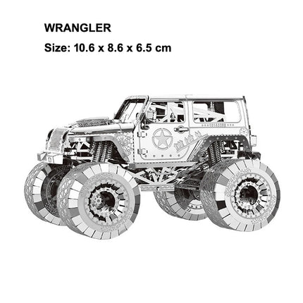 3D Metal Puzzle EF510 Train Vintage Car Mountain Bike Motorcycle model KITS Assemble Jigsaw DIY Puzzle Gift Toys For Children