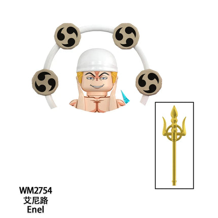 Japanese Anime Action Toy Doll Model WM6187 WM6188 WM6189 WM6191 For Children Series Character