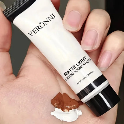 1PC/2PCS White Liquid Foundation 37ml Full Coverage Oil Control Long Lasting for Stage Halloween Cosplay Makeup