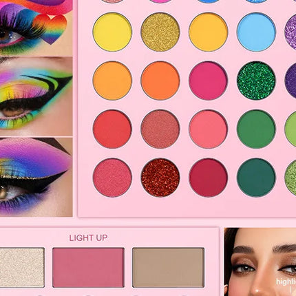 Ucanbe 86-color Pretty All Set Eyeshadow Palette Comprehensive Set