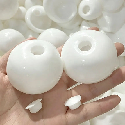 1/10PCS Sphere Jewelry TRP Casting Molds Tools DIY Empty Ball Skin Handmade Ball Decompression Slow Rebound Toy