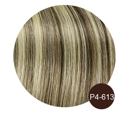 7Pcs Clip In Human Hair Extensions Natural Straight Hair Extensions 100% Human Hair Hairpieces For Women12-26Inch Remy Hair Weft