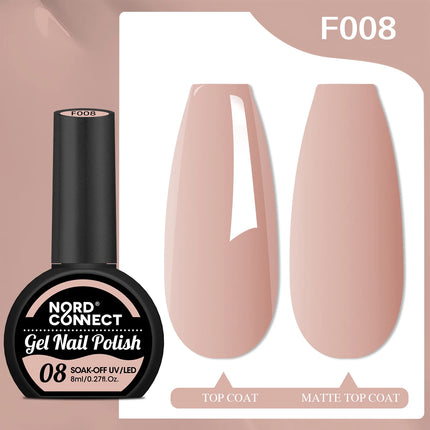 Half round bottle nail polish gel, nude natural pink gel nail polish set long lasting fast curing, brown chocolate skin tone gel