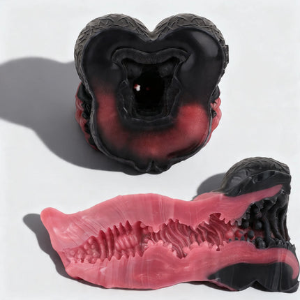 SMMQ Soft Silicone Monster Alien Masturbator Single Channel Stroker Lifelike Vaginal Texture Male Penis Massager Pocket