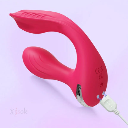 Sex Toys  2 in 1 Anal Plug Penetration Vagina Vibrator Masturbation Tools Sexy Adult Female Anal Masturbator Anal Plug Vibrating
