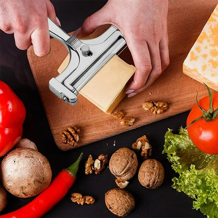 Cheese Slicer Cheese Scraper with AdjustableThickness Butter CheeseShaver ButterSlicer Multi-purpose KitchenTool