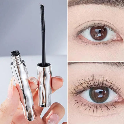 Zkyo Metal Iron Brush Mascara Primer Long-Lasting Curl, Waterproof & Sweat-Resistant Women's Thickening Lengthening Eye Makeup