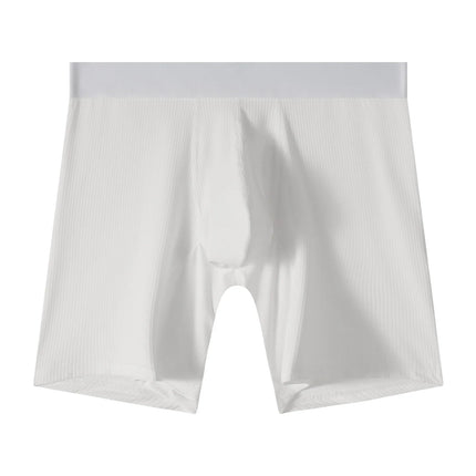 Mens Underwear Boxer Shorts Hombre Soft Nylon Panites Man Breathable U Convex Pouch Extended Underpant Male Trunks Cueca L-XXL