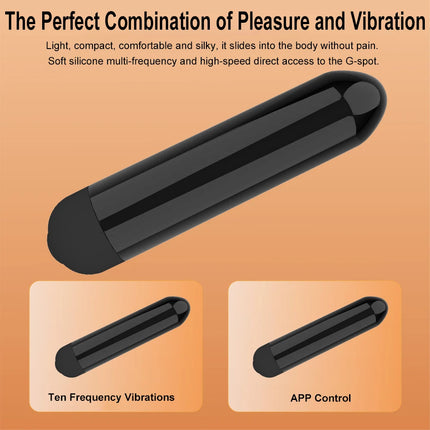 Wearable bullet vibrator G-spot clitoris stimulation adult sex toy with app remote control vibration invisible strap underwear