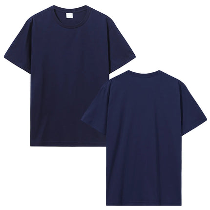 Custom T Shirt Make Your Design Logo Text Front And Back T-shirt Men Print Cotton Tshirt Personalized Gift Customized Tees Tops