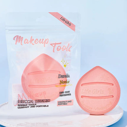Life Girls Macaron Color Powder Puff Makeup Sponge Cushion Soft Thick for Dry Wet Use High-Coverage Base Makeup Application