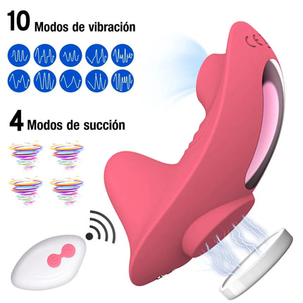 Remote Control Sucking Vibrator For Women Panties Sexy Female Powerful Clitoris Sucker Stimulator Vibrators Sex Toys Couples 18+