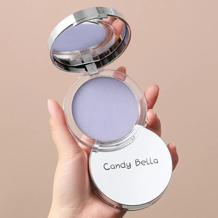 1PC Candy Bella Violet Cream To Powder Skin-friendly Skin Natural Face Long Lasting Oil-controlling Contouring Powder Cosmetics