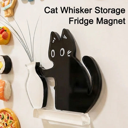 Cat Hair Storage Fridge Magnets Cat Whisker Holder Cat Hair Collection Fridge Magnets Pet Fur Keepsake Capsule DIY Souvenirs