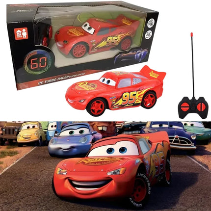 2026 Disney Anime Pixar Cars 3 Electric Toy Car Lightning Mcqueen Remote Control Car Toy Simulation Racing Kids Birthday Gifts