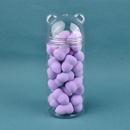 6/30/100Pcs Mini Makeup Sponge Soft Cute Face Beauty Egg Cosmetic Powder Puff for Foundation Cream Concealer Makeup Blender Tool