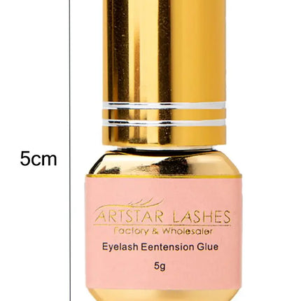 ARTSTAR 5ml Eyelash Glue Extensions 0.5S/1S/2S Fast Drying Lashes Extension Adhesive Low Smell Long Lasting Lash Glue