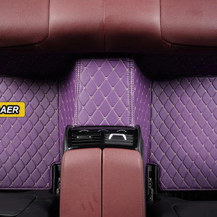 Custom Car Floor Mats For VW Polo Polo-Plus Polo-GTI Auto Carpets Foot Coche Accessorie