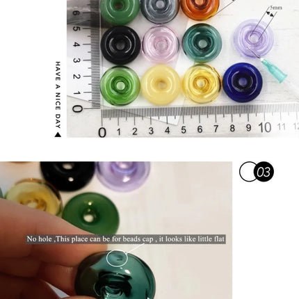 1X Diffuser Perfume Refillable 25mm Handmade Essential Oil Aromatherapy Bottle Pendant Jewelry Indicates Lucky Glass Pendant