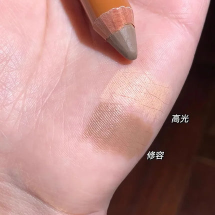 OUTOFOFFICE Double-ended Shadow Pencil Grooming Crayon Refractive Light Shadow Contour Highlighter OOO Original Makeup Cosmetics