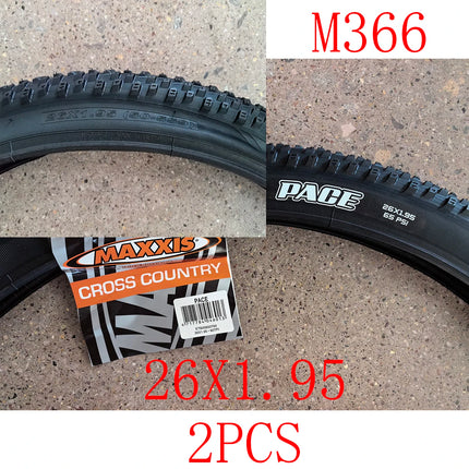 2pcs MAXXIS 26 Bicycle Tire M366 M333 26*2.1 27.5*1.95 MTB Mountain Bike Tire 26*1.95 27.5*2.1 29*2.1 Pace Steel Wire Tyre