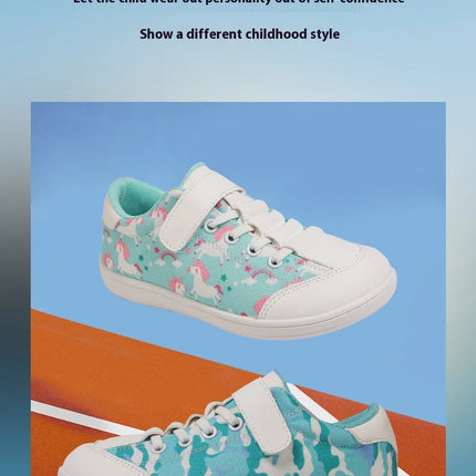 New Kid Wide Barefoot Shoes | Minimalist Sneakers for Boys/Girls | Zero-Drop Healthy Sole | Natural to Grow