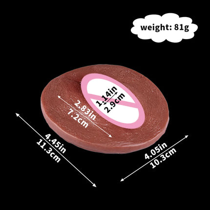 Silicone Realistic Vagina Underwear Pad Masturbator Skin Fake Vulva Clitoris Sex toys for Women Crossdresser Crotch Pad