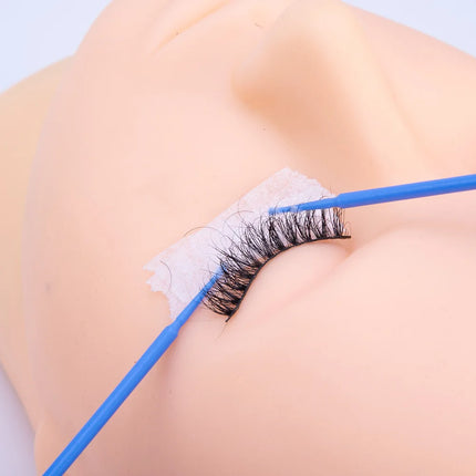 500/1000PCS Micro Brushes Eyelash Brushes Crystal Swab Microbrushes Eyelash Extension Tools Grafting Lash Removing Applicators