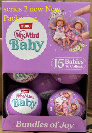 New Surprise Doll ZURU  My Mini Baby Surprise 1st Gen   Series 2  3rd Generation   Series 4 Ball   Holiday Gift for Children
