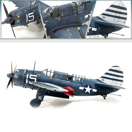 1/72 Academy Model  12545 SB2C Helldiver assembly aircraft  Scale Model Kit