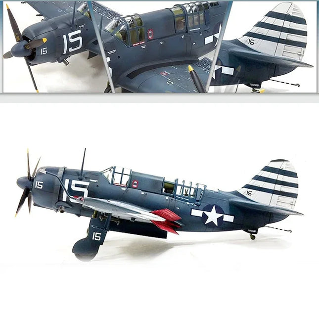 1/72 Academy Model  12545 SB2C Helldiver assembly aircraft  Scale Model Kit
