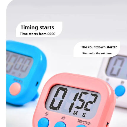 Egg Timer Children Alarm Clock Pomodoro Timer for Studying Gadgets Digital Kitchen Visual Tools Dining Bar Home Garden