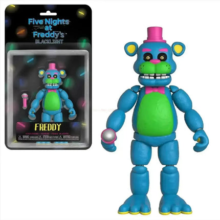 In Stock FNAFs bear's midnight harem five nights Bonnie/Freddy/Chica/Foxy Action Figure Model Toys Birthday Children's Gifts