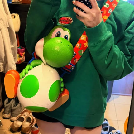 Official Nintendo Yoshi Popcorn Bucket The Super Mario Galaxy Movie Light Up Luma Style Multi Functional Drink Cup For  Fans