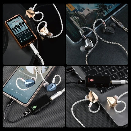 HIDIZS MP145 PRO HiFi Monitors 14.5mm Ultra-Precision Nano-Grade Planar Magnetic Driver In-Ear Earphone Hi-Res Audio
