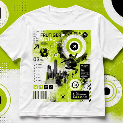 Frutiger Metro T-shirt Y2K Graphic Tee Frutiger Aero Mcbling 2026 Summer New Men Women Fashion Y2K Cotton T-shirt Street Wear