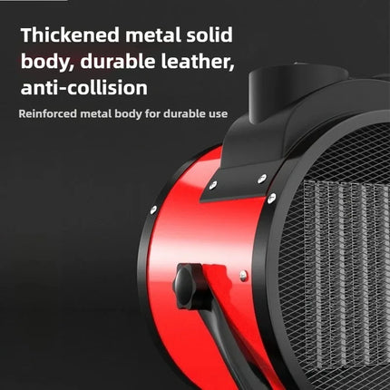 Portable Electric Space Heater 2000W with Adjustable Thermostat 2 Heat Settings And Fan Mode Overheat & Tip-Over Protection