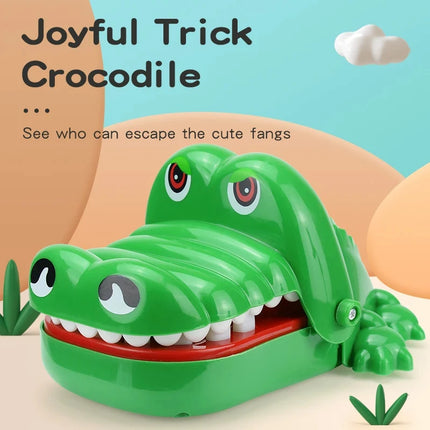 Crocodile Teeth Biting Finger Game Family Party Games Alligator Pinch Lucky Fun Stress Relief Toy for Kids Adults Decompression