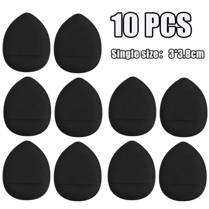 150pcs Mini Finger Puff Foundation Small Air Cushion Powder Sponge Face Concealer BB CC Cream Cosmetic Applicator Makeup Tools