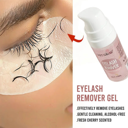 Gentle Eye Makeup Remover Gel for Waterproof Mascara and Eyeliner Deep Cleansing Formula No Irritation for Sensitive Eyes