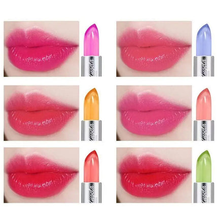 Aloe Vera Color-Changing Jelly Lipstick Long-lasting Non-transferable Moisturizing Lip Care Balm Lipstick Cosmetic Lip Gloss