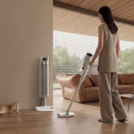MIJIA Wireless Vacuum Cleaner 4Pro Base Station Version Automatic Dust Collection Household Portable Anti-Tangling Dust Removal