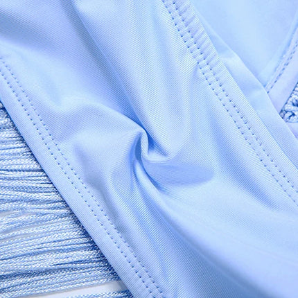 Nibber Club Long Tassel Camisole Women Invisible Straps Summer New Trend Hipster Beach Vacation Matching Fashion Sexy Tank Tops