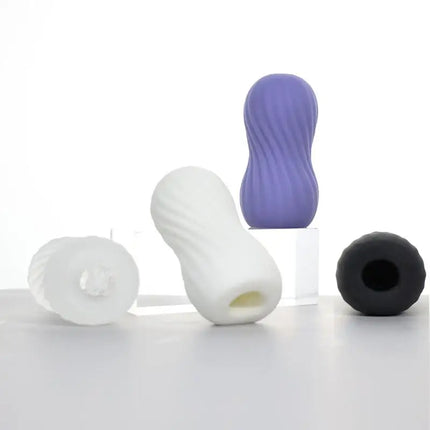 New TPE Male Masturbator Cup Realistic Vagina Anal Tight Pussy Adult Sex Toys For Men Portable Pocket Glans Masturbation Egg