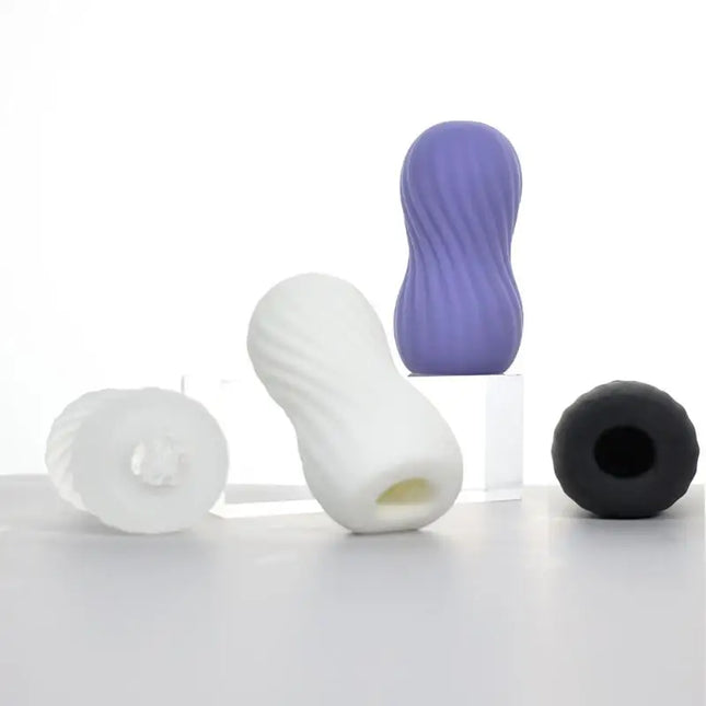New TPE Male Masturbator Cup Realistic Vagina Anal Tight Pussy Adult Sex Toys For Men Portable Pocket Glans Masturbation Egg