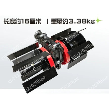Deep plowing wheel Universal weeding wheel Lawn mower accessories Straight blade loosening wheel
