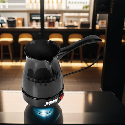 JFBONIN 0.35L Electric Turkish Plastic Coffee Pot Electric Kettle Quick Boiling Teapot Middle East Brewing Coffee