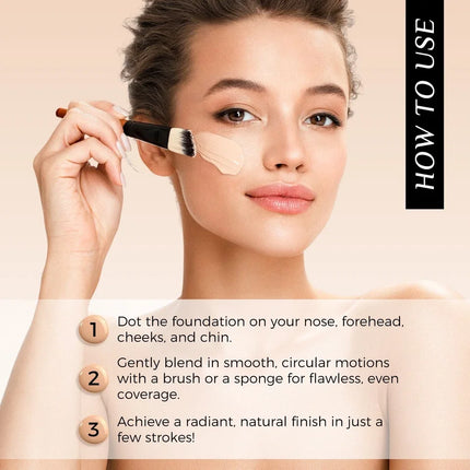 4-in-1 foundation cream, moisturizing concealer foundation, non-greasy, long-lasting, waterproof, sweat-proof,concealer makeup